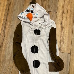 Olaf one-piece costume